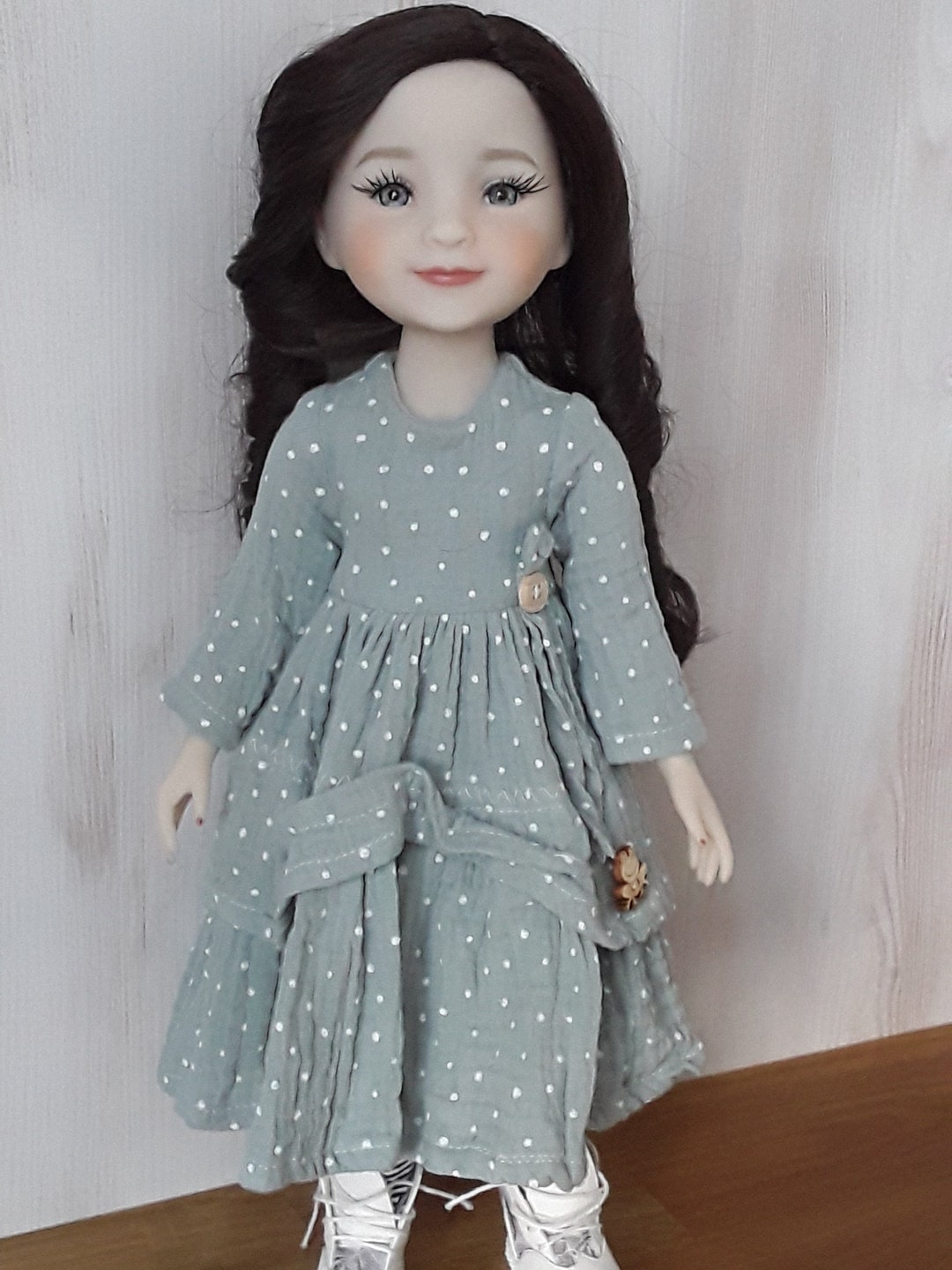 Ruby Red Doll Clothes.ruby Red Doll Dress.dress for 14 Etsy