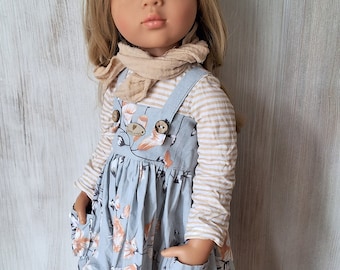 Gotz doll clothes.Gotz doll dress.Gotz outfit.Dress for Gotz,Zwergnase doll.Clothes for 18 inch.doll.