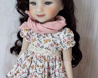 Ruby Red doll clothes.Ruby Red doll dress.Outfit for Ruby Red doll.Dress for 14 inch.doll.