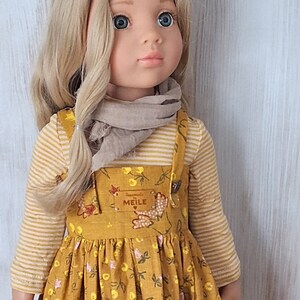 Gotz doll clothes.Gotz doll dress.Gotz outfit.Zwrgnase doll clothes.Dress for 18 inch.doll. image 8