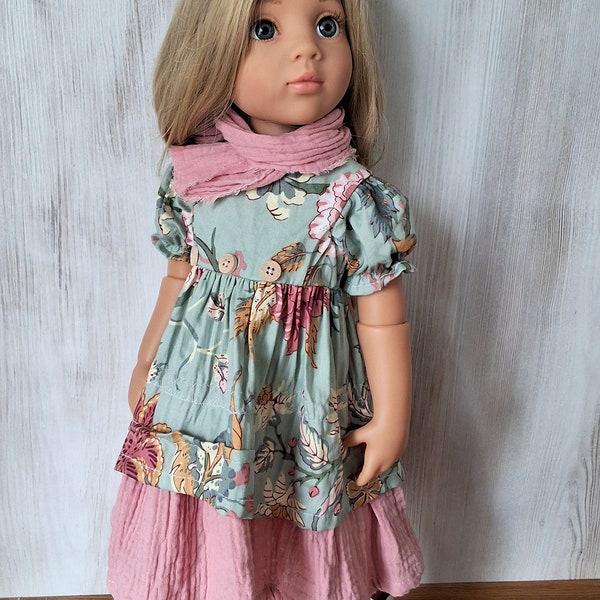 Gotz doll clothes.Gotz doll dress.Outfit for Gotz doll.Dress for 18 inch.doll.