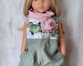 Gotz doll clothes.Gotz doll dress.Gotz outfit.Clothes for 18 inch.doll.Outfit for Zwergnase doll.