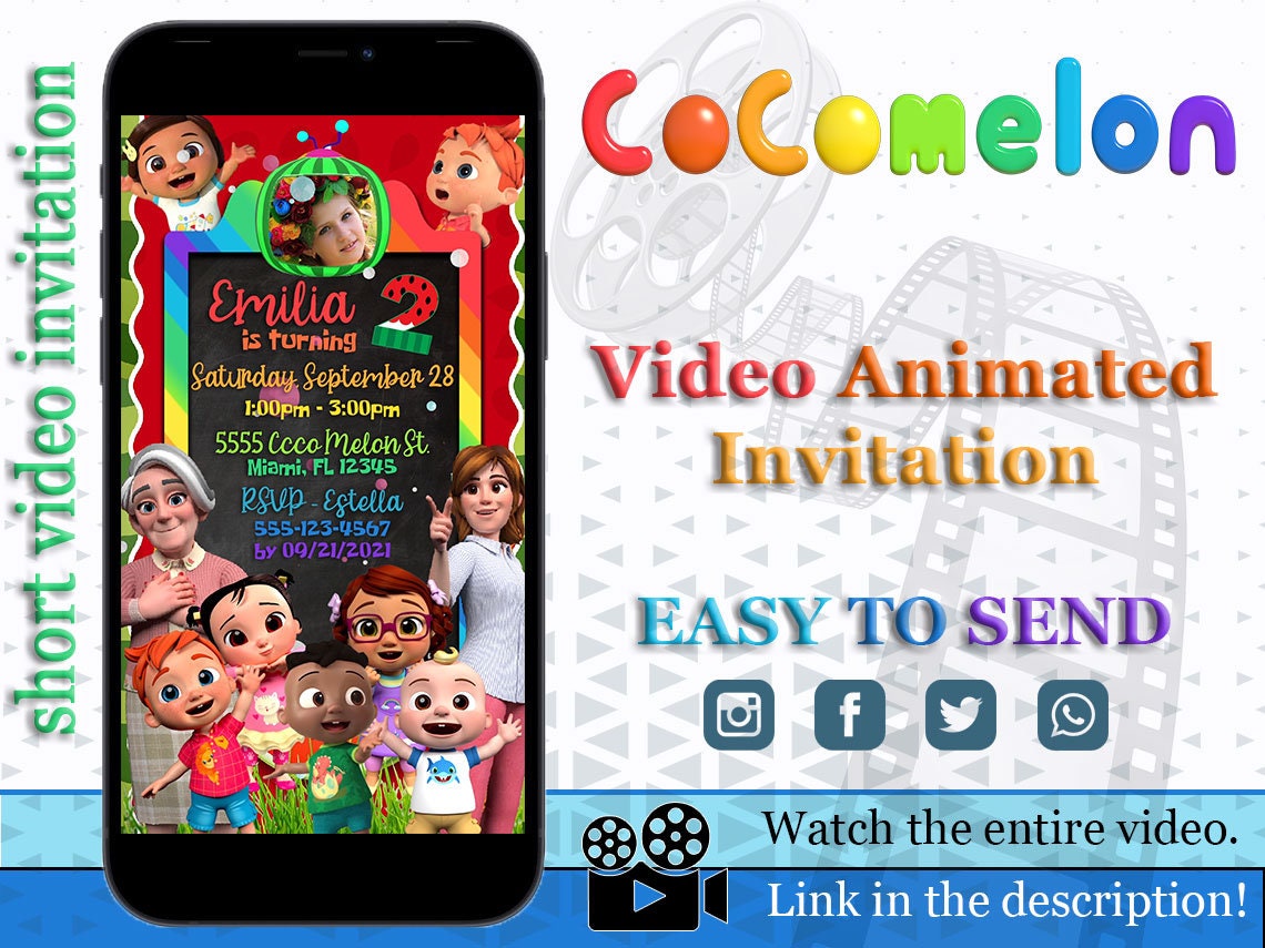 Birthday Invitation Invitations Etsy