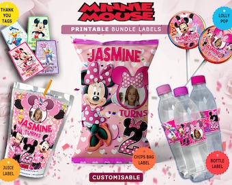 Minnie Mouse Birthday Party Bundle Bow Bowtique
