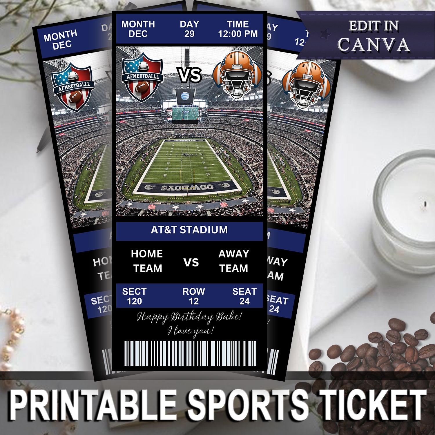 super bowl ticket - etsy.de