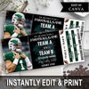 All Sports Game Ticket, Christmas Basketball Ticket, Printable ...