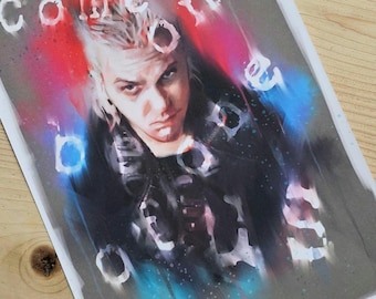 Kiefer Sutherland 'The Lost Boys' Kunstdruck: 80er Jahre Vampir Filmplakat