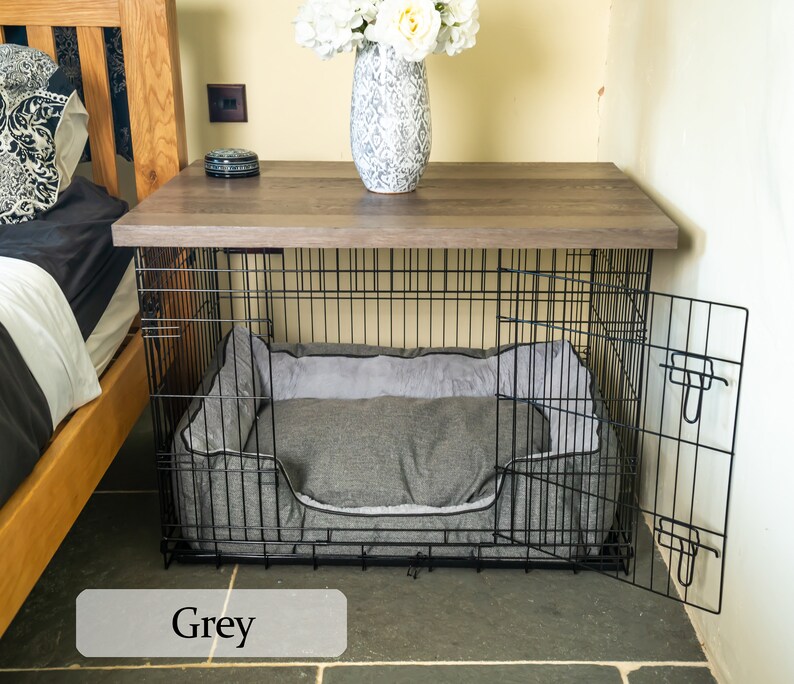 Dog Crate Table Top Dog crate cover Large 36 Medium 30 Etsy