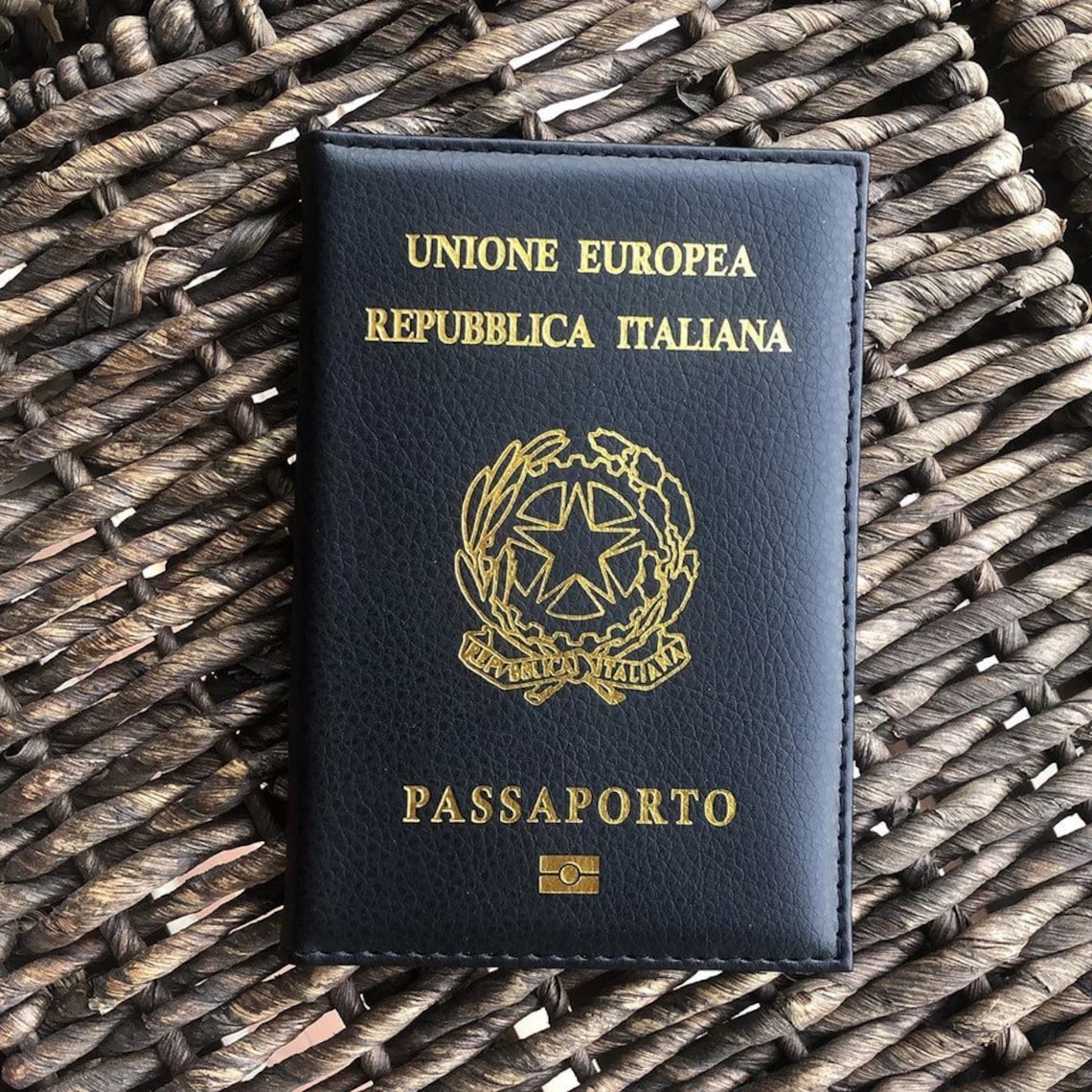 Italian New Passport Cover Holder PU Leather Covers for Etsy