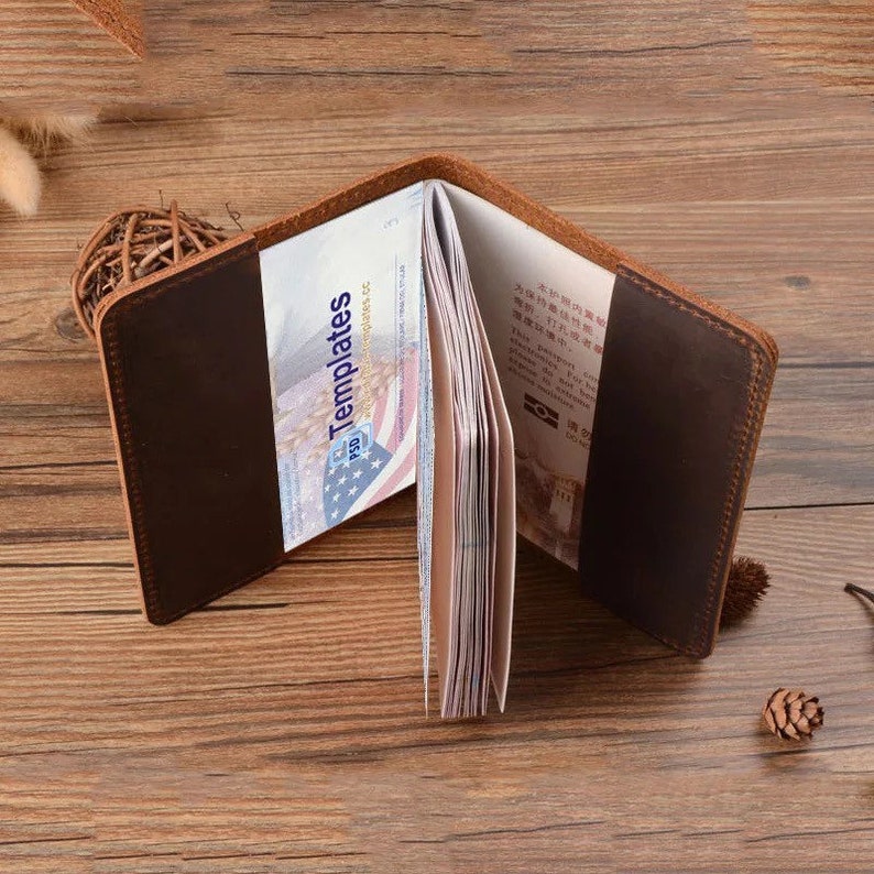 New USA American Passport Cover 100 Genue Leather Covers for Etsy