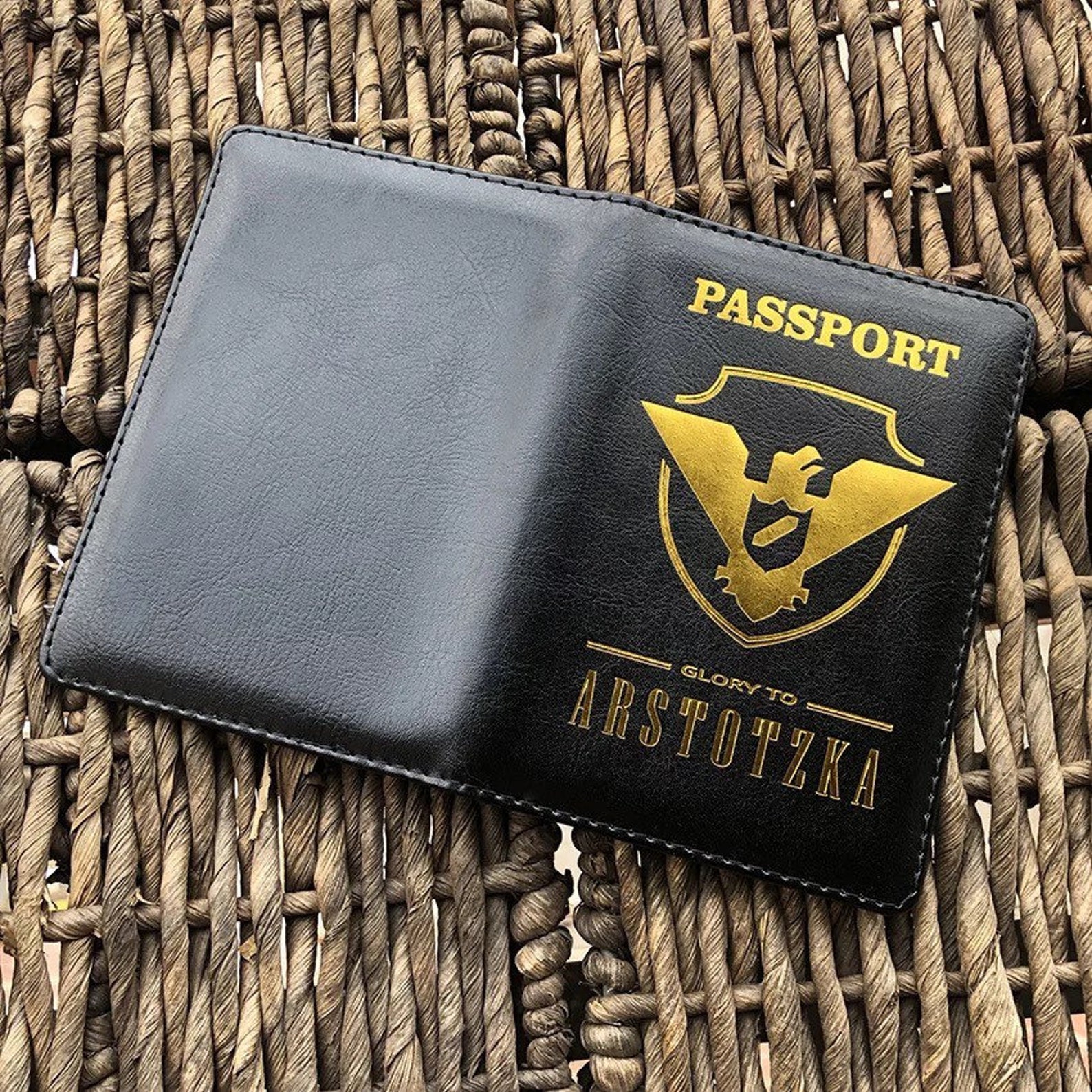 Passport Glory to Arstotzka Cover Holder PU Leather Covers for Etsy UK