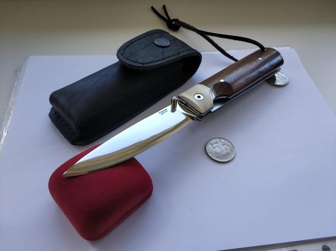 Legendary Traditional Russian Folding Yakut Knife Steel Etsy