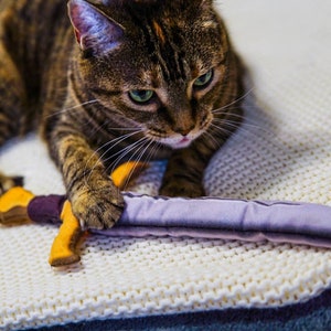 Epic Items Catnip Toy Arming Sword, Kitty Kicker, Filled w/Certified Organic Catnip, Handmade Cat Toy