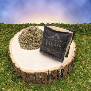 Epic Items Catnip Toy Vampyr Slayer Handbook, Filled w/ Certified Organic Catnip, Handmade Cat Toy