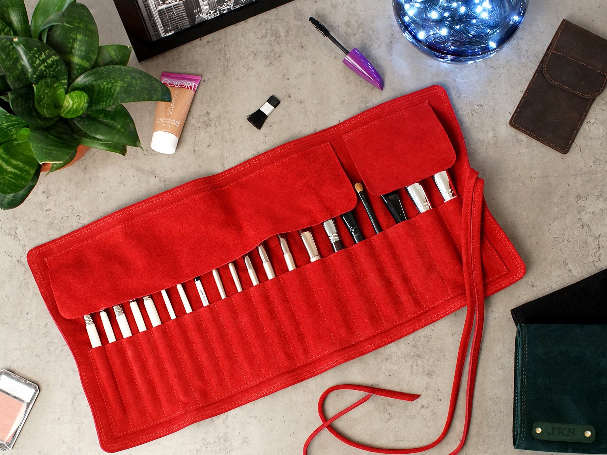 Portamonete 6 Pezzi Mini Borsette Con Cerniera - PU Morbido Per Trucchi, Monete E Piccoli Oggetti - Foto 11