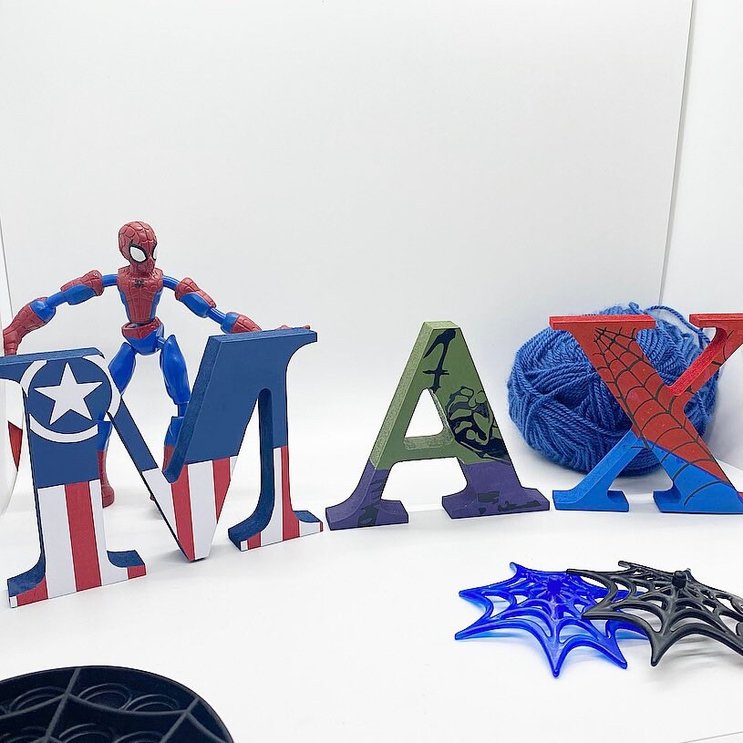 Marvel Letters - Etsy UK