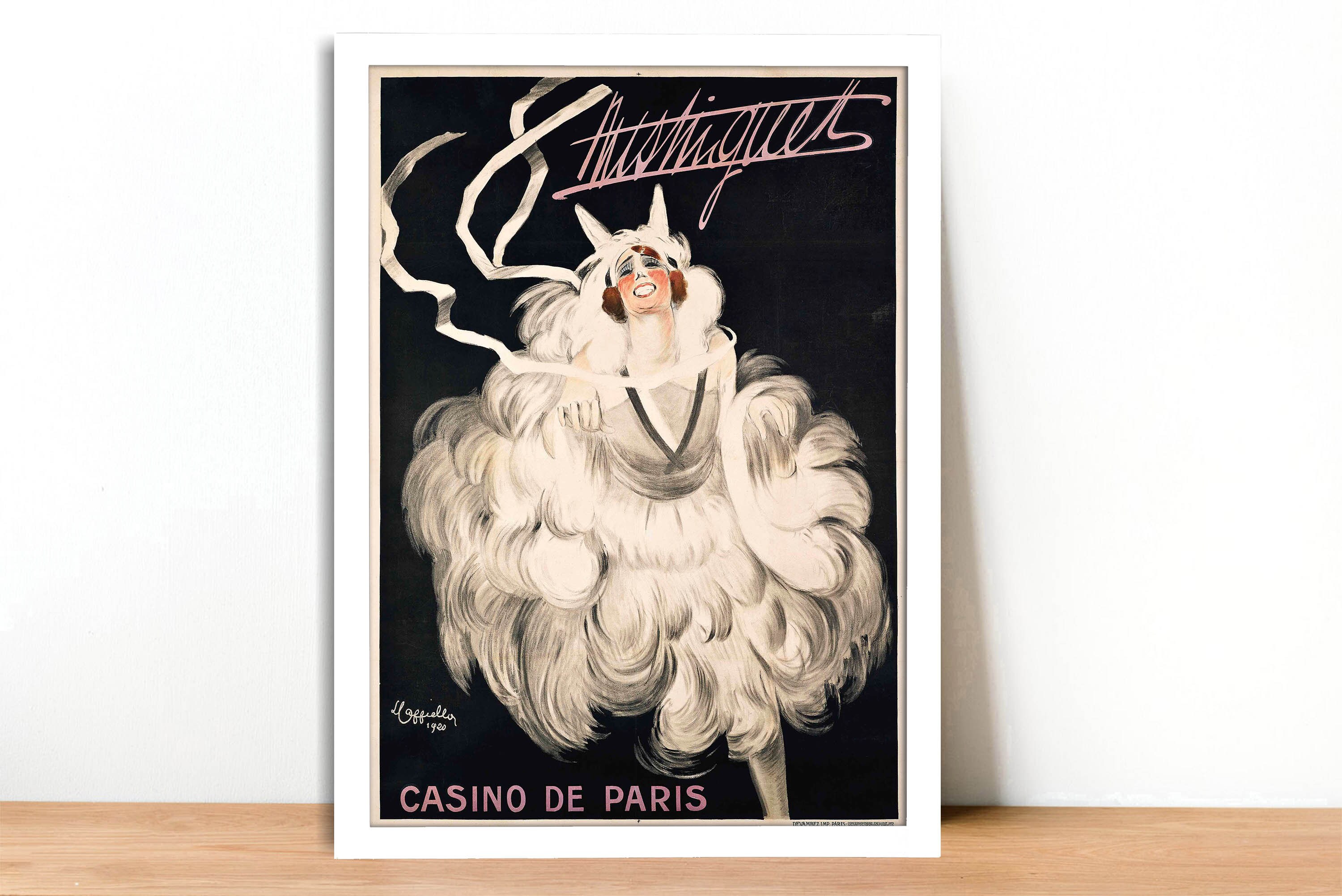France, Casino De Paris Vintage Poster by Leonetto Cappiello - A5