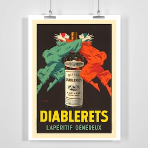 Suisse Aperitif Vintage Food&Drink Poster - Framed / Unframed