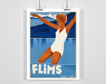 TOURISME CHAMPéRY VALAIS SUISSE Rnvh-POSTER HQ