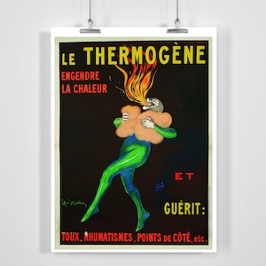 Le Thermogene Pharmaceutical Werbeplakat von Leonetto Cappiello - gerahmt / ungerahmt