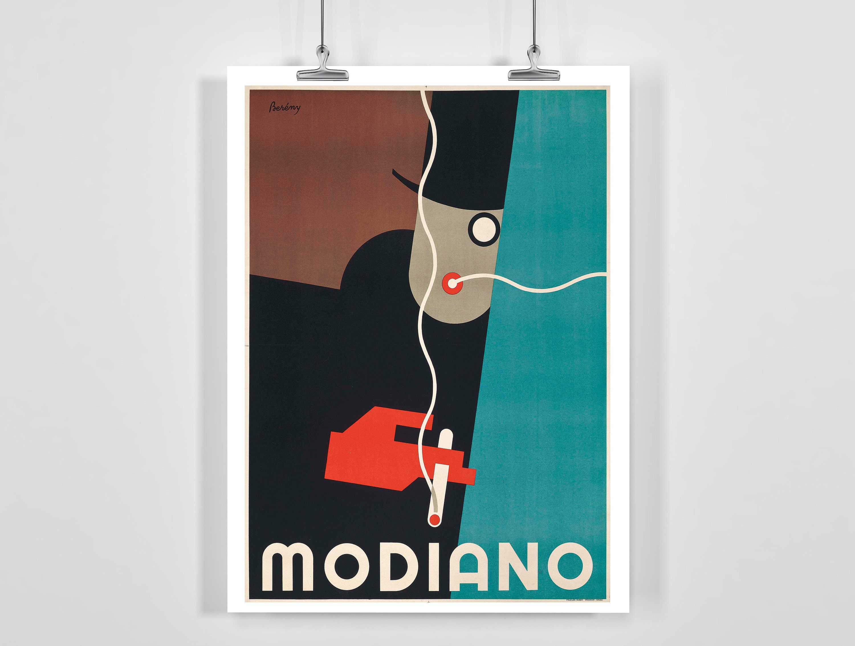 ポスター イタリア I.F.I 50×70 VINTAGE POSTER CR003