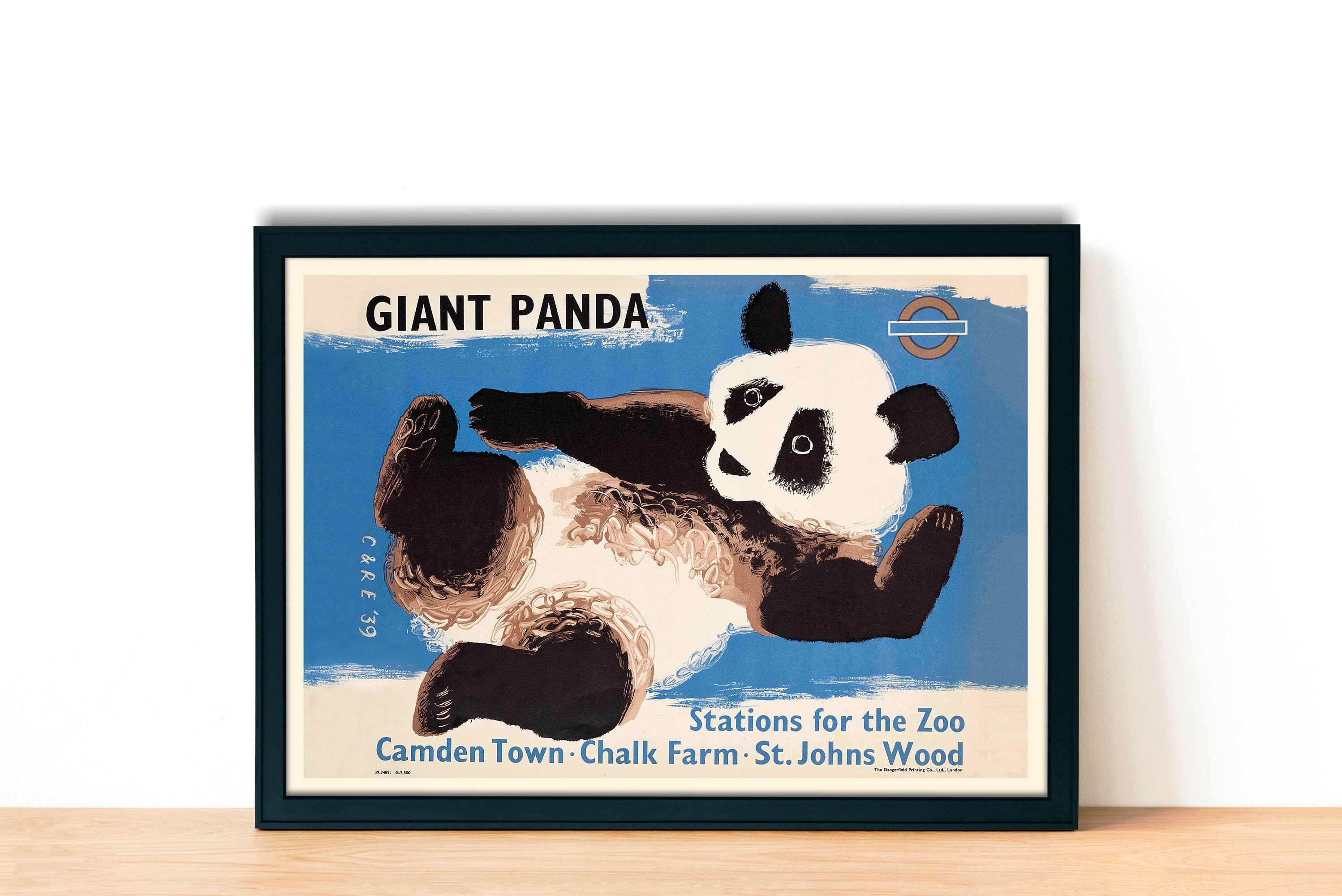 ジャイアントパンダ ロンドン動物園 イギリス ヴィンテージ旅行