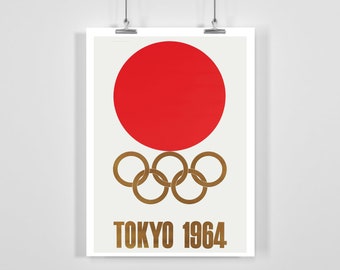 1964 Olympic Games Tokyo Original Official Guest Badge NO RIBBON Very Rare!!! Free Shipping!!! Very Nice!!!
