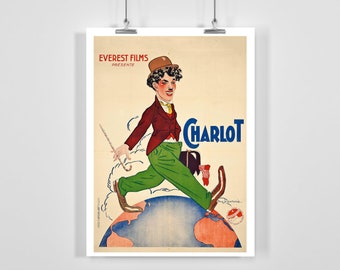 キッド（1921年）チャーリー・チャップリン映画ポスター：ヴィンテージ