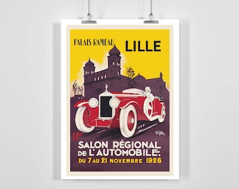 Publicité ancienne automobile Peugeot 601 - 1935 issue de