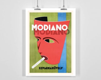 Modiano Vintage Advertising Poster - Framed / Unframed