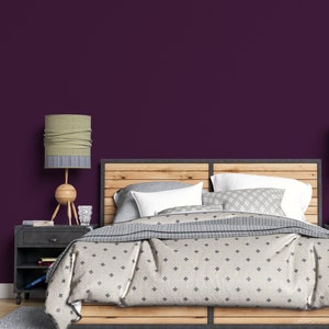 Decalcomania da muro per negozi al dettaglio, carta da parati adesiva viola, adesivo da muro adesiva, carta da parati autoadesiva per home staging, carta da parati a noleggio