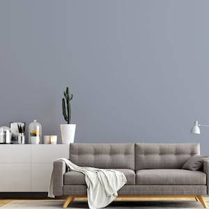 Tapete grau und schwarz mit Blumenmuster, moderne Tapete, Wanddeko Tapete, Wanddeko Tapete, Wanddeko Tapete NWC36