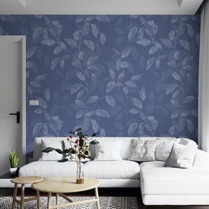 Peel and Stick Wallpaper with Leaves | Self-Adhesive Nature Wall Sticker for Home Decor & Bedroom Accent