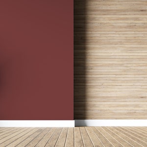 Peel and Stick Wallpaper Maroon Solid Color Home Decor - Etsy