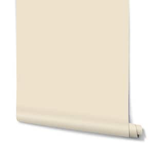Carta da parati beige Peel and Stick, Carta da parati color crema, Carta da parati beige Peel and Stick, Adesivo murale, Paraschizzi beige autoadesivo