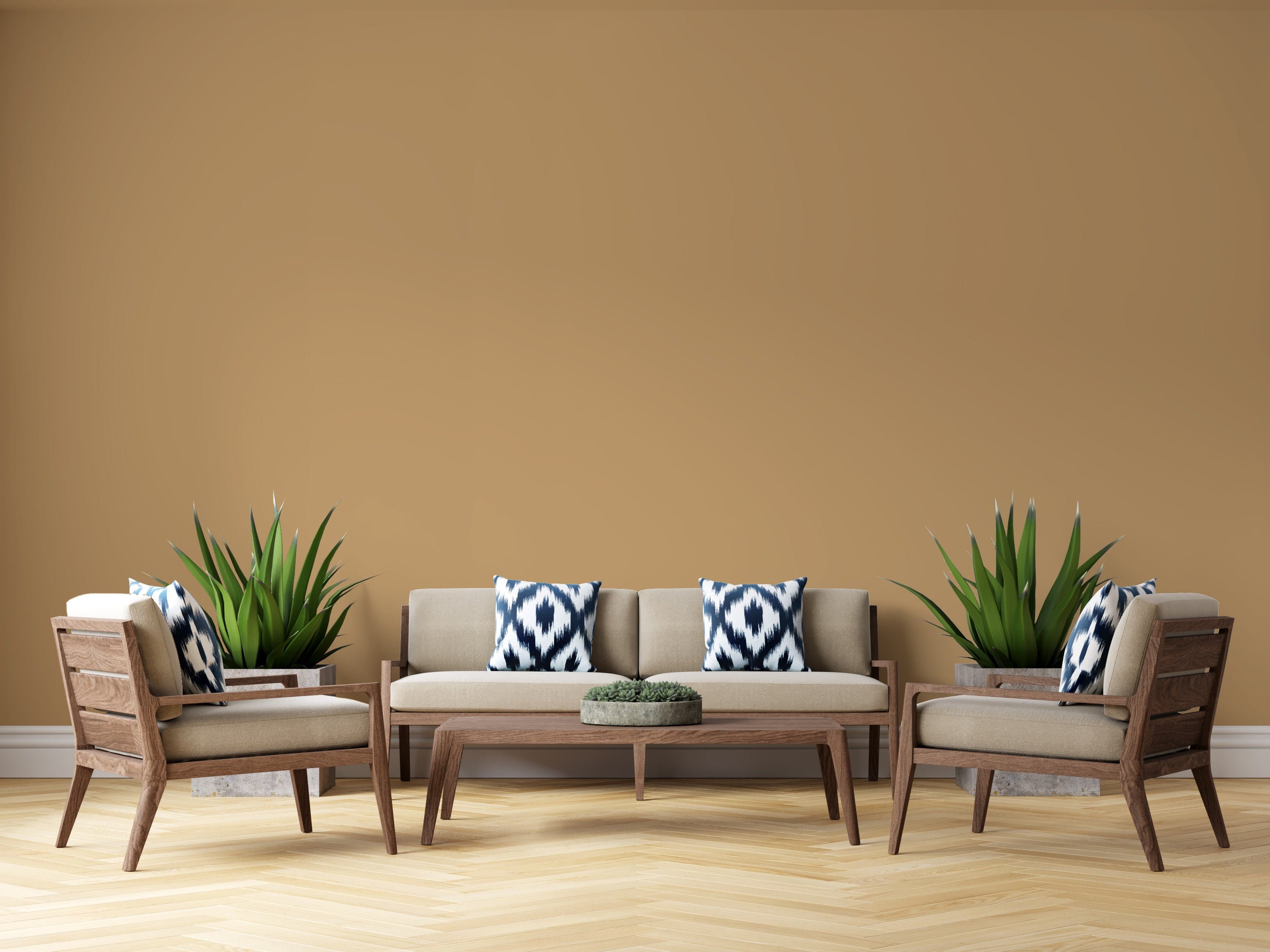 Peel And Stick Wallpaper Beige solid color Wallpaper Home Etsy