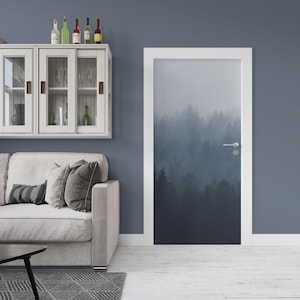 Door Decal Custom Vinyl Sticker for Office & Business Doors, Removable Personalized Door Wrap for Workspace Décor