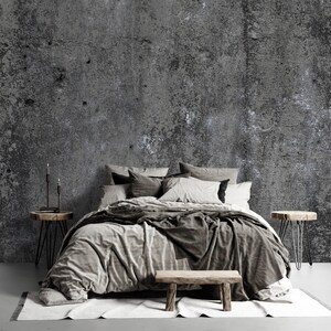 Industrial Wall, Self-Adhesive Wallpaper, Concrete Wall Peel And Stick Mural, Concrete Texture Removable Wallpaper, Cement Wall