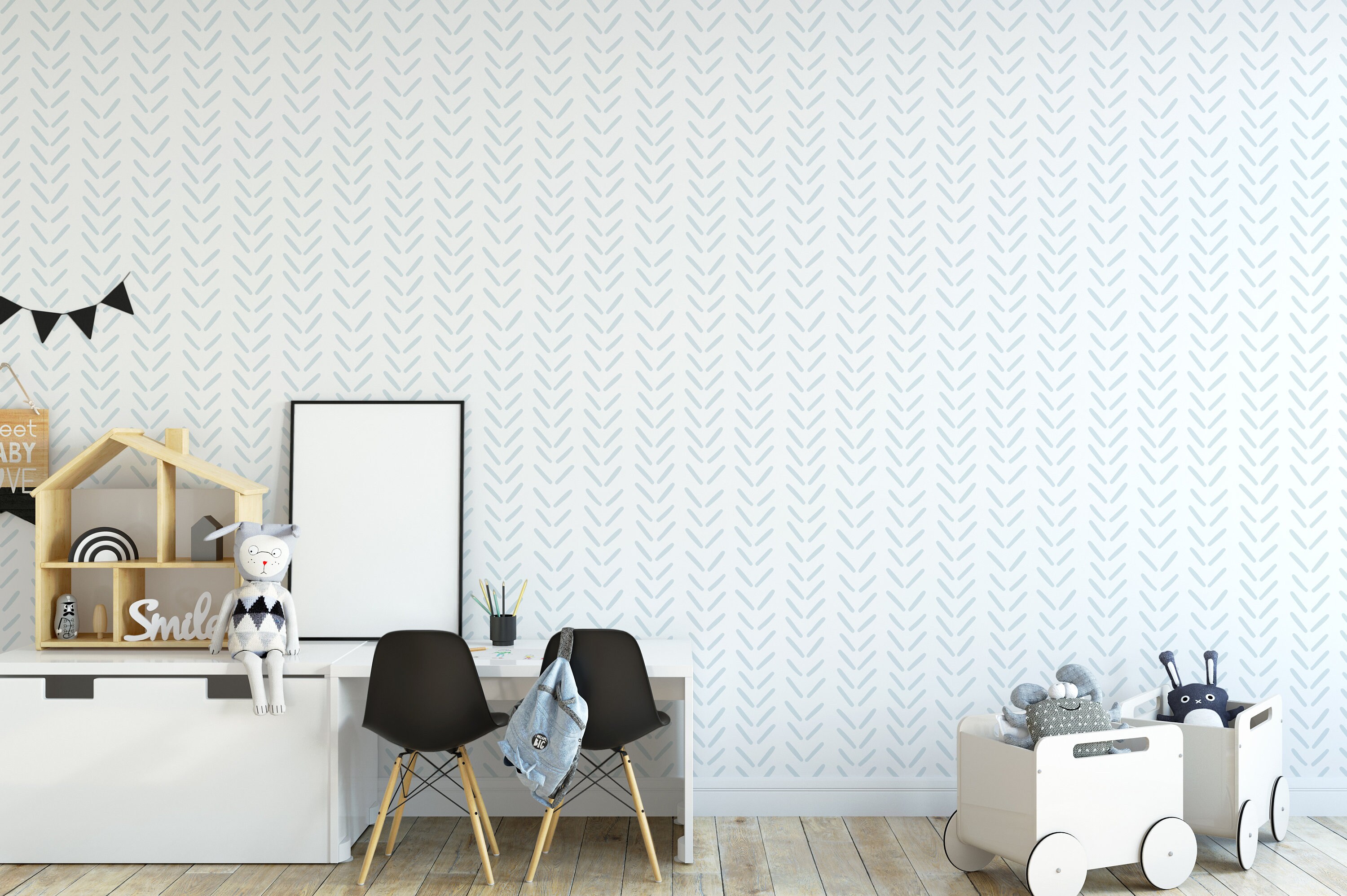 Nursery Wallpaper Removable Wallpaper for Kids Arctic Etsy