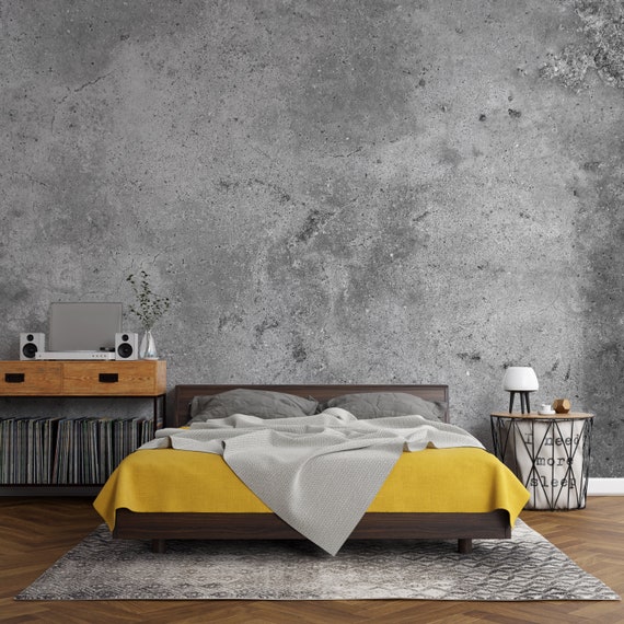 Concrete Wall Peel and Stick Mural Concrete Texture Removable - Etsy Concrete Wall Peel and Stick Mural Concrete Texture Removable - Etsy