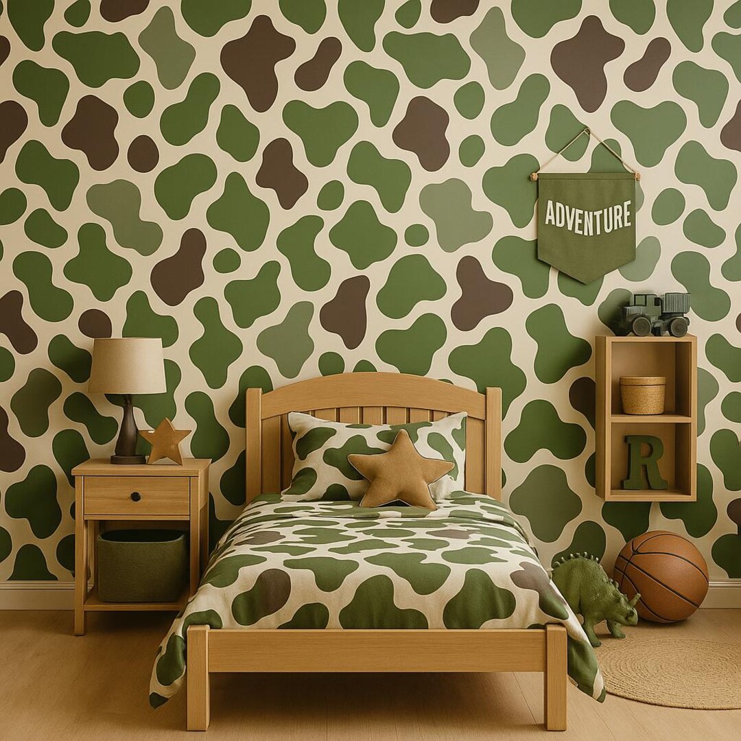 Duck Camo Wallpaper, Gamer Wallpaper / Camouflage Peel and Stick ...