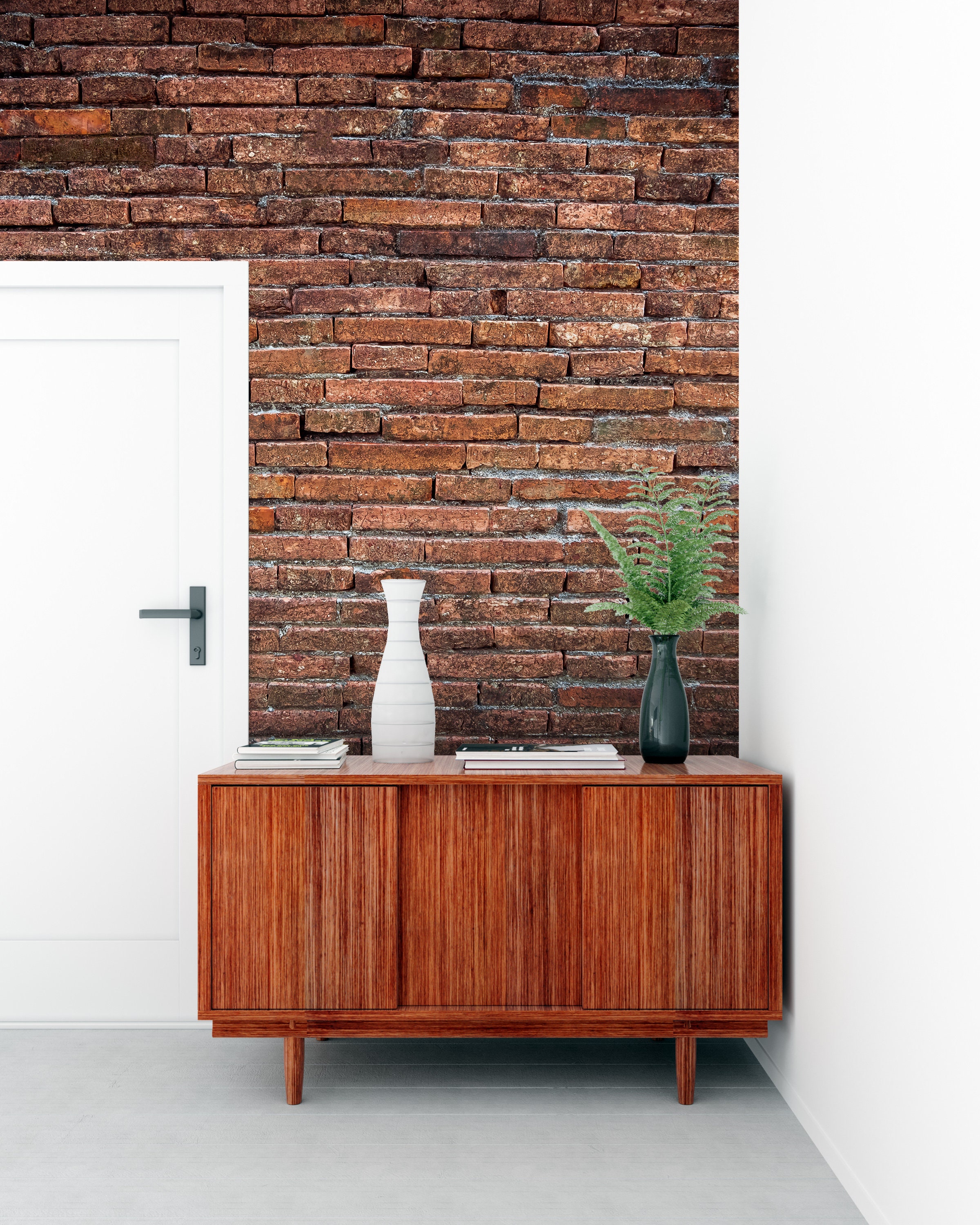 Peel And Stick Mural With a Brick Wall Urban Wallpaper Etsy