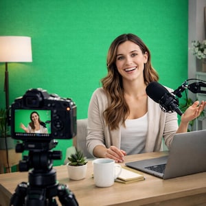 Green Screen Wallpaper Schälen und Stick Abnehmbarer Chroma Key Backdrop Video-Streaming-Wand