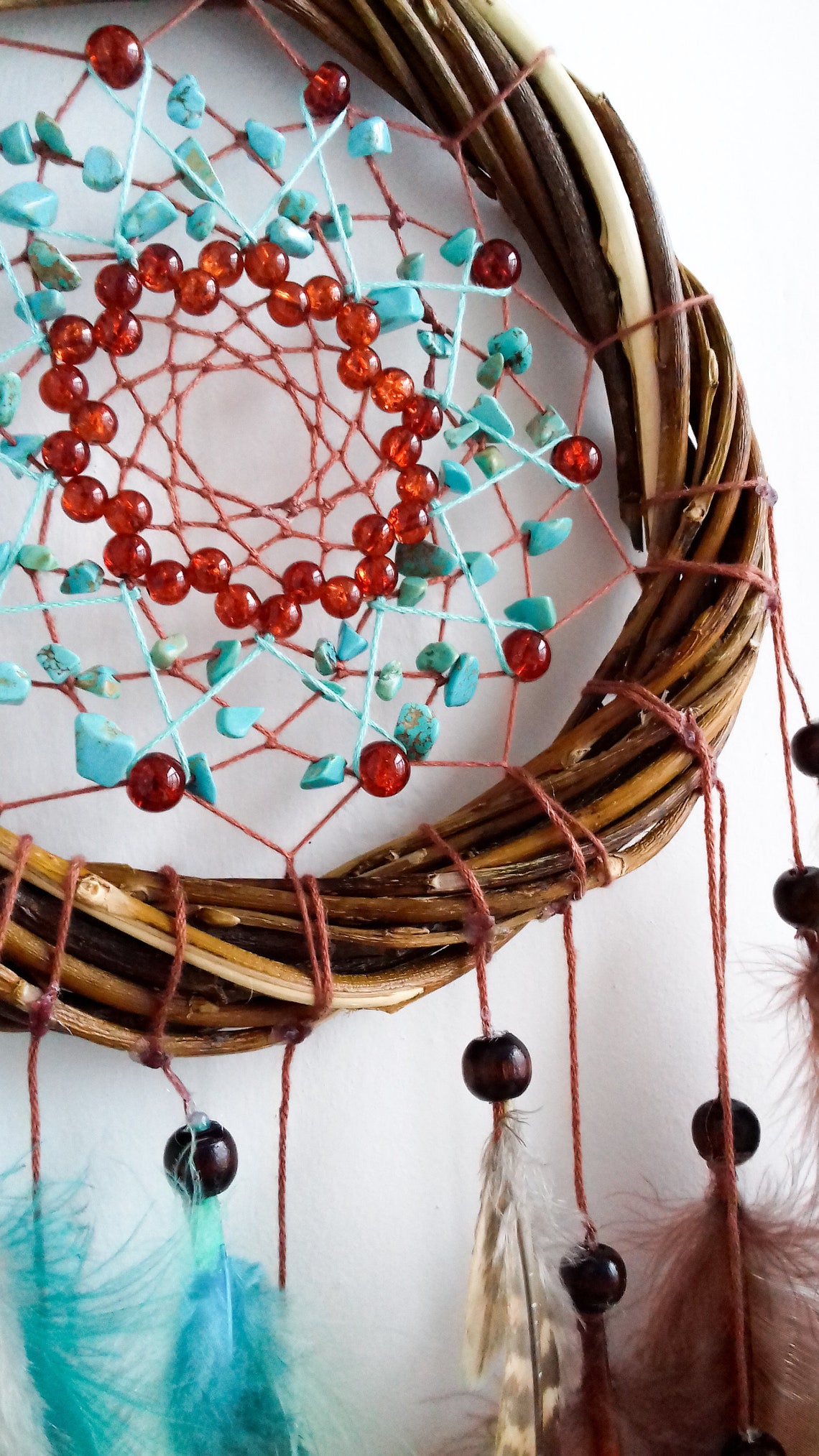 Ojibwe Dream Catcher. Authentic Dream Catcher. Willow Dream Etsy UK