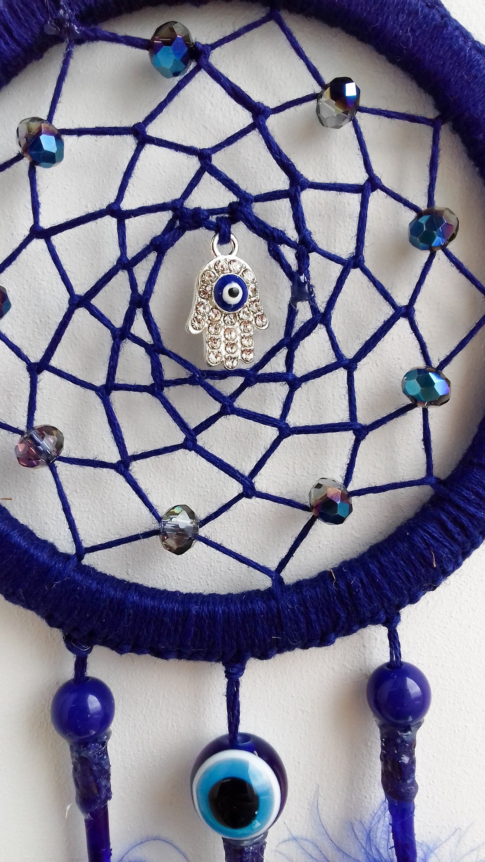Evil Eye Dream Catcher. Hamsa Dream Catcher. Dream Catcher for - Etsy