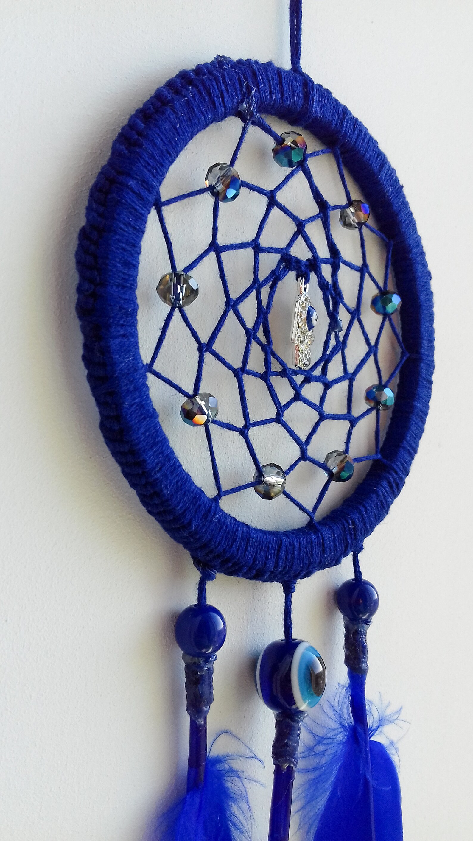 Evil Eye Dream Catcher. Hamsa Dream Catcher. Dream Catcher for Etsy