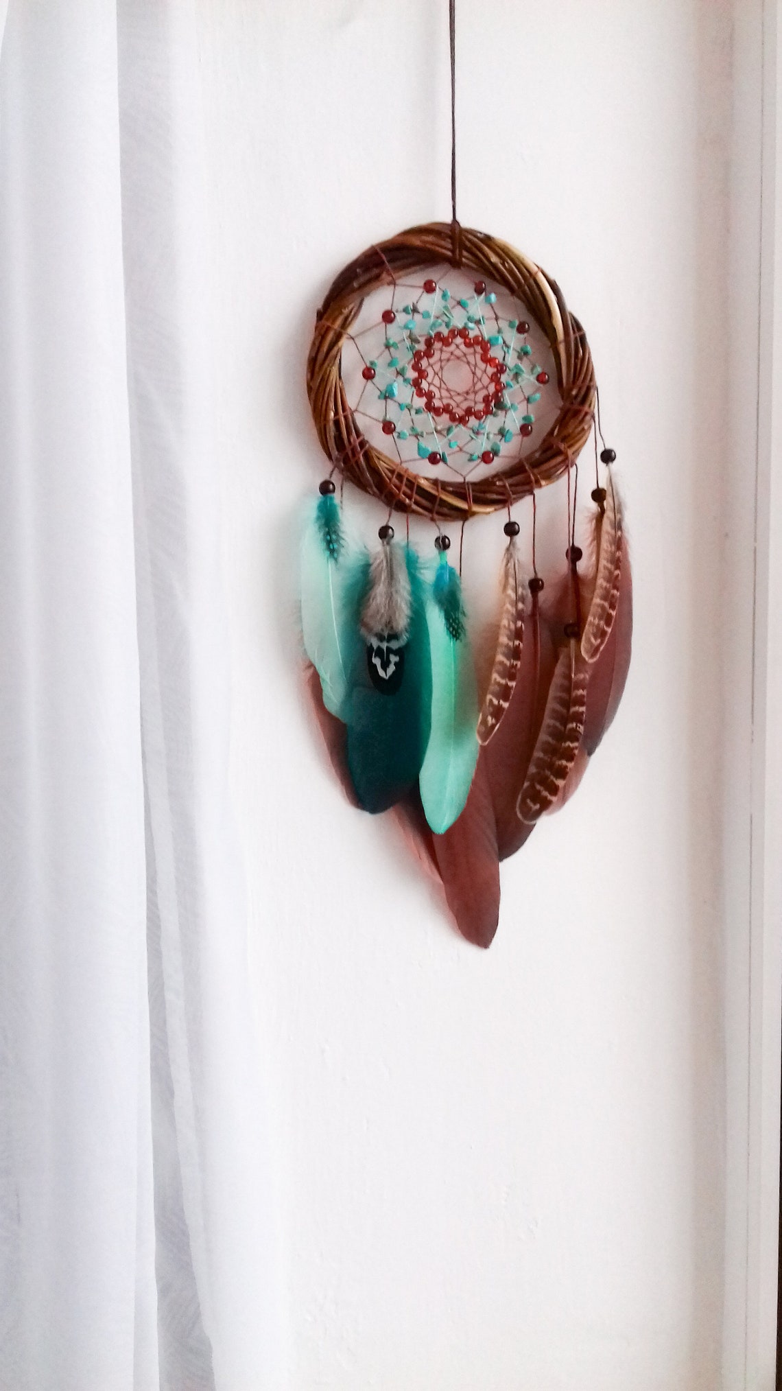 Ojibwe Dream Catcher. Authentic Dream Catcher. Willow Dream Etsy UK