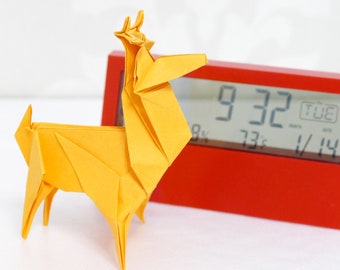 Handmade Paper Origami Deer, Best Gift