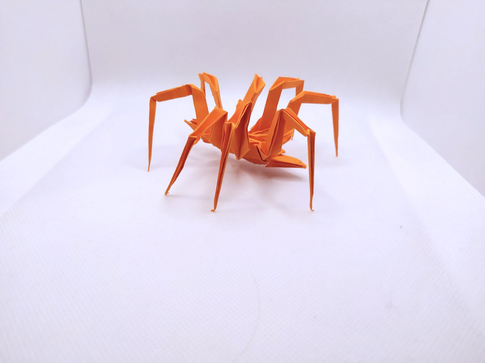 Araña origami hecha a mano decoración de origami de papel Etsy