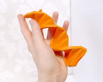 Handmade Origami  Spiral, DNA
